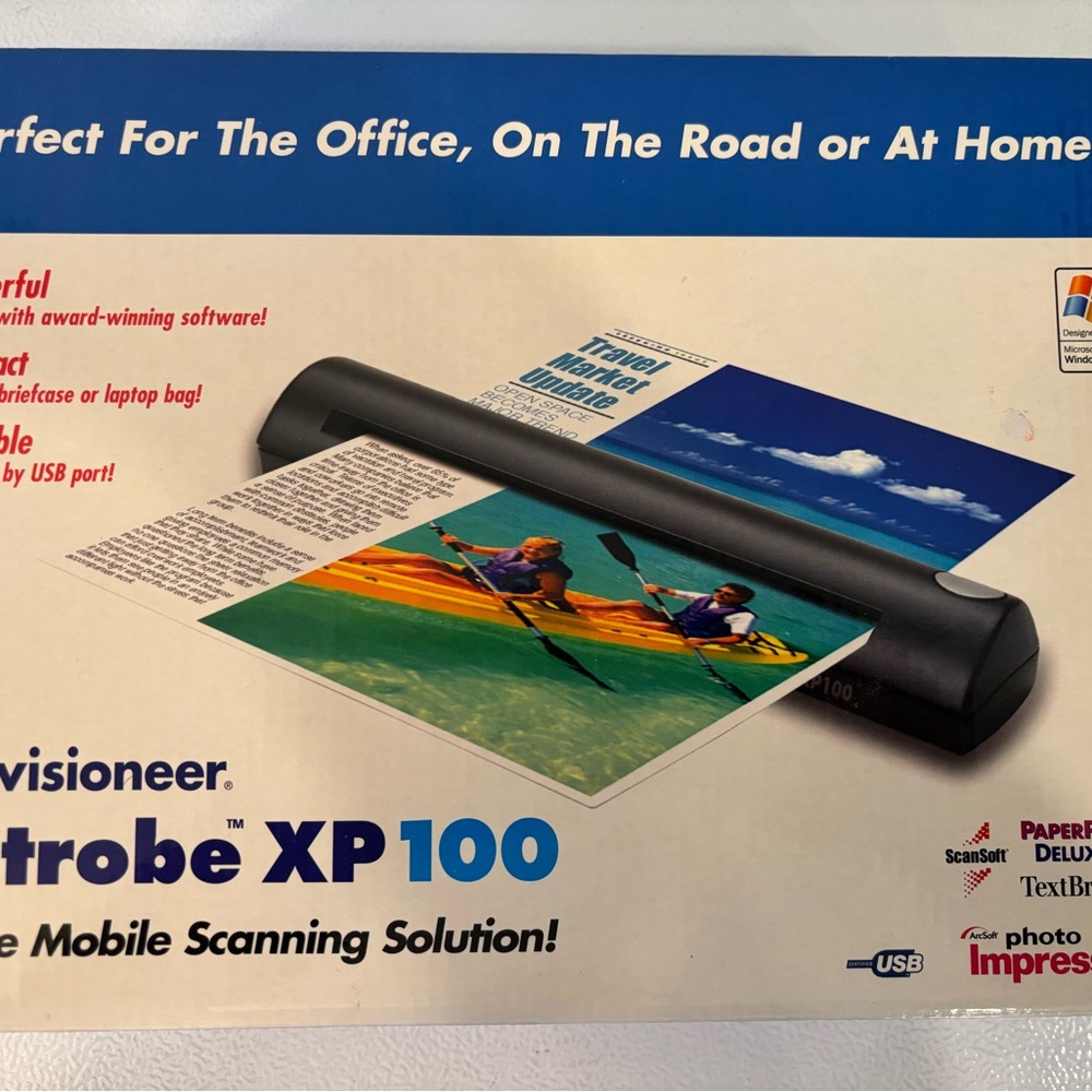 Strobe XP100 Mobile Scanner - Black
